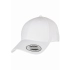Baseballmütze // Flexfit Premium Curved Visor Snapback Cap white