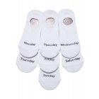 Urban Classics / Invisible Weekly Socks 7-Pack white
